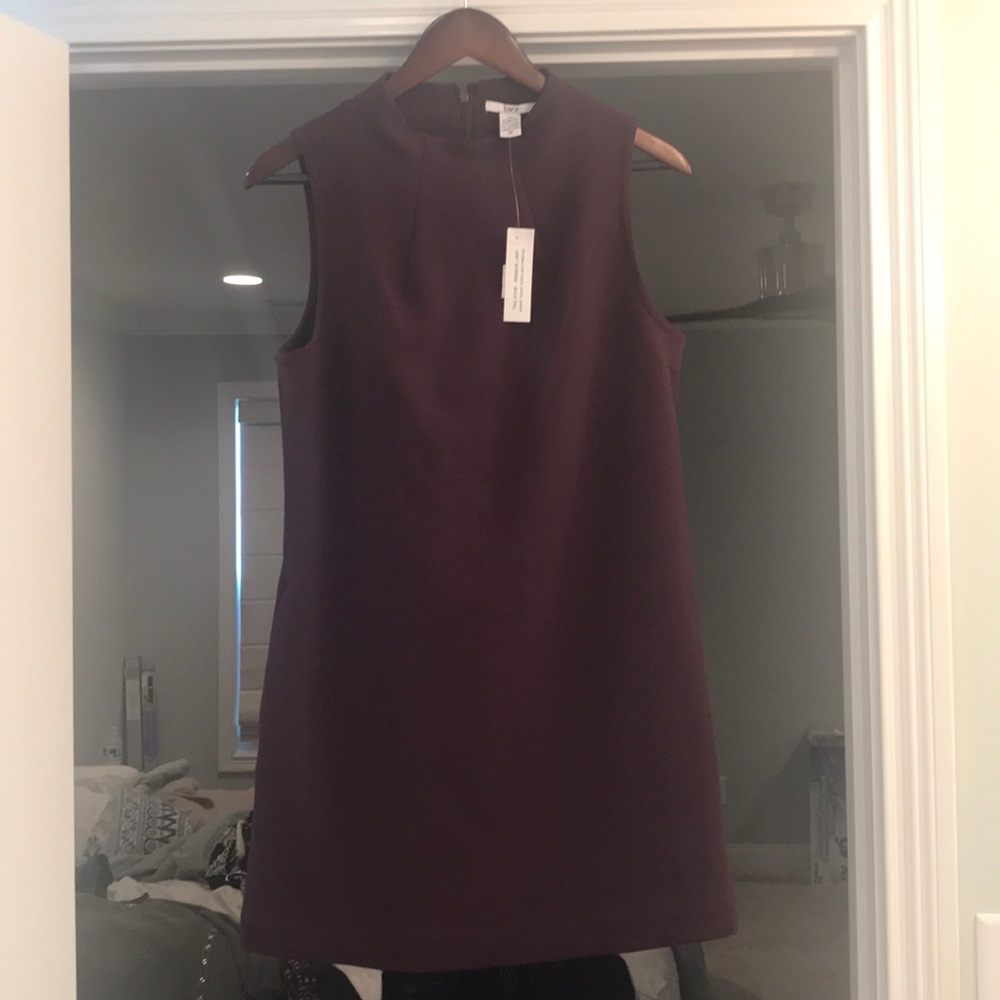 Bar III maroon dress medium NWT